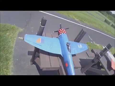 Sea Fury Riff Raff Riff Raff paintetd to be a Sea Fury 5 20 18 - YouTube