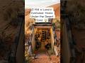 I Hid a Luxury Container Home Under the Desert Sand 🤯 #aivideo #shorts
