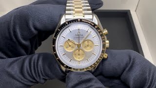 NEW Omega Speedmaster - Bi-colour stainless steel & 18k Moonshine Gold