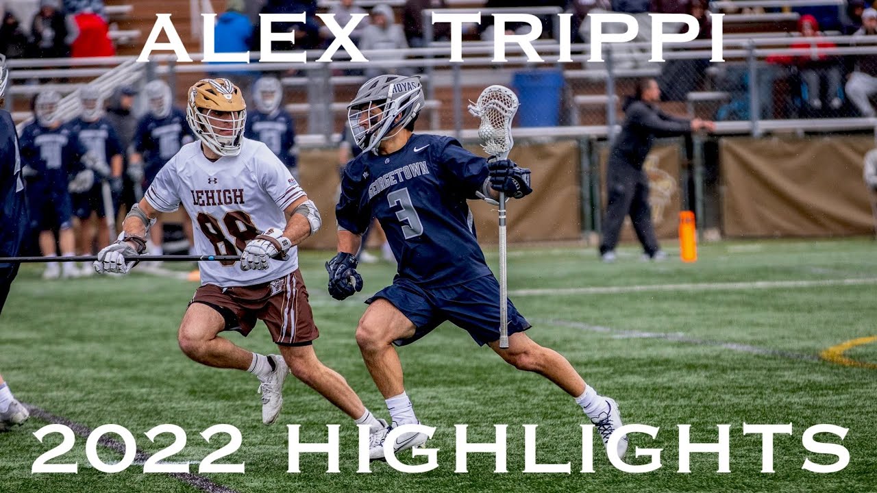 Alex Trippi Lacrosse Highlights 2022 - YouTube