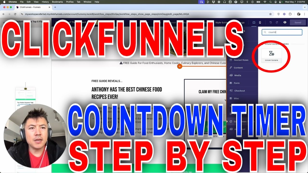 ✓ How To Add Countdown Timer To ClickFunnels🔴 - YouTube