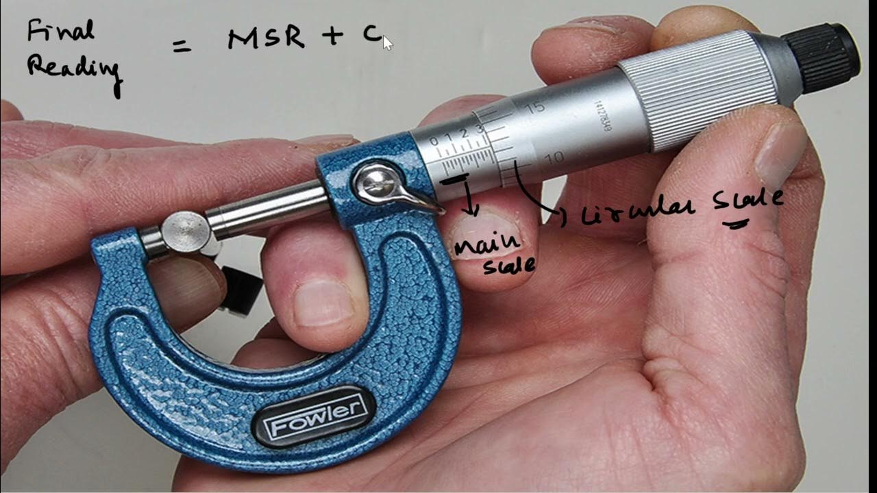 A student measured the diameter of a small steel ball using a screw