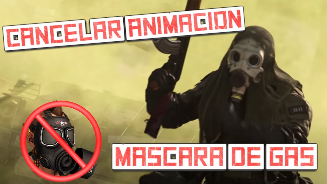 COMO CANCELAR LA ANIMACIÓN DE LA MÁSCARA DE GAS EN WARZONE... 3 MANERAS