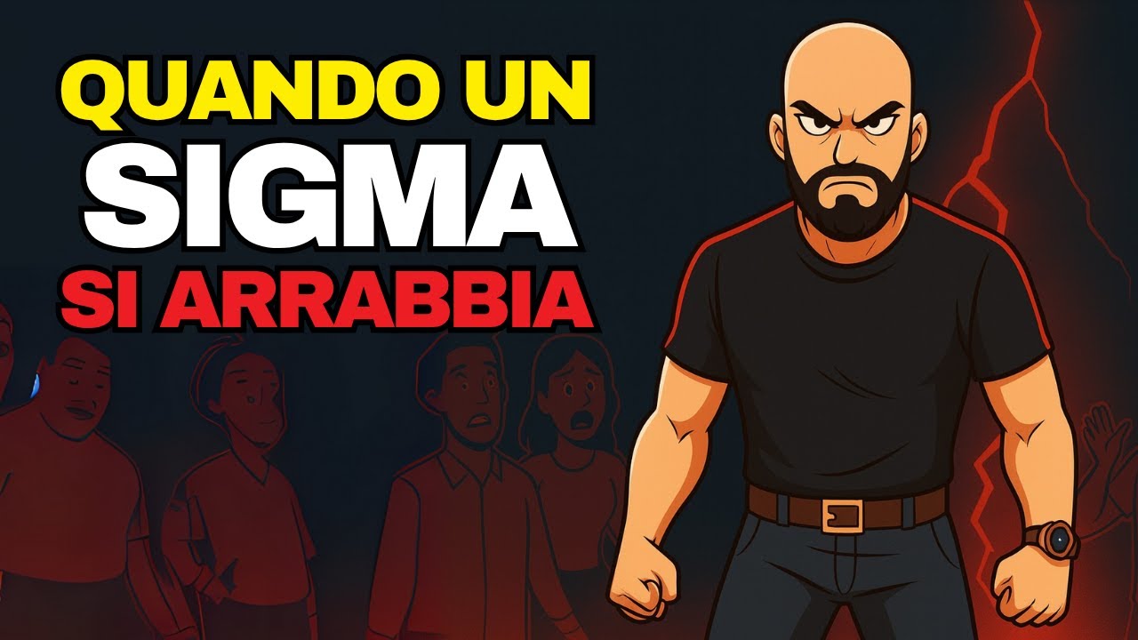 6 Cose STRANE che gli UOMINI SIGMA fanno quando sono ARRABBIATI