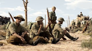 Hell Let Loose | British Army vs. Rommel's Afrika Korps Skirmish Mode - 4K