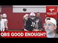 Wisconsin badgers football postspring qb thoughts is tyler van dyke good enough qb grades