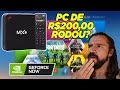PC Baratinho Na TV Box MX9 4k Gforce Now Cloud Gaming
