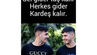 Sel Gider Taş Kalır Herkes Gider Kardeş Kalır .