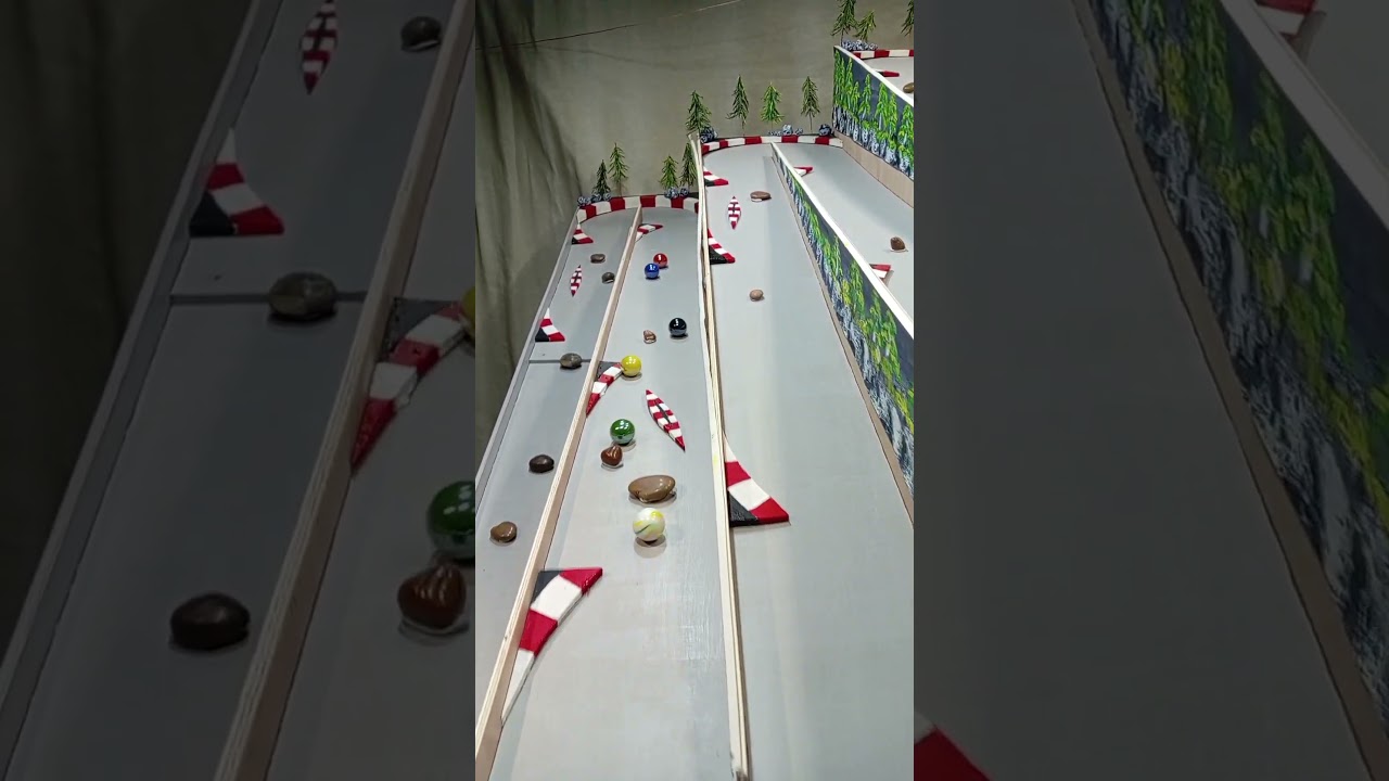 MARBLE race MARBLE run 22mm challenge at Rocky mountain raceway race K MARBULOUS MARBLE RACERS