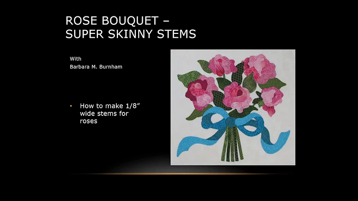 Skinny Stems with Barbara Burnham