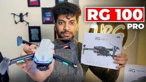 RG100 PRO WiFi FPV with 4K ESC HD Dual Camera Obstacle Avoidance Brushless Foldable RC Drone
