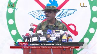 Military Neutralises Over 8,000 Terrorists, Recovers N57bn Worth Of Crude Oil screenshot 5