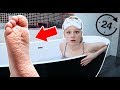 I Spent 24 HOURS in the BATH! 😱 *crazy*