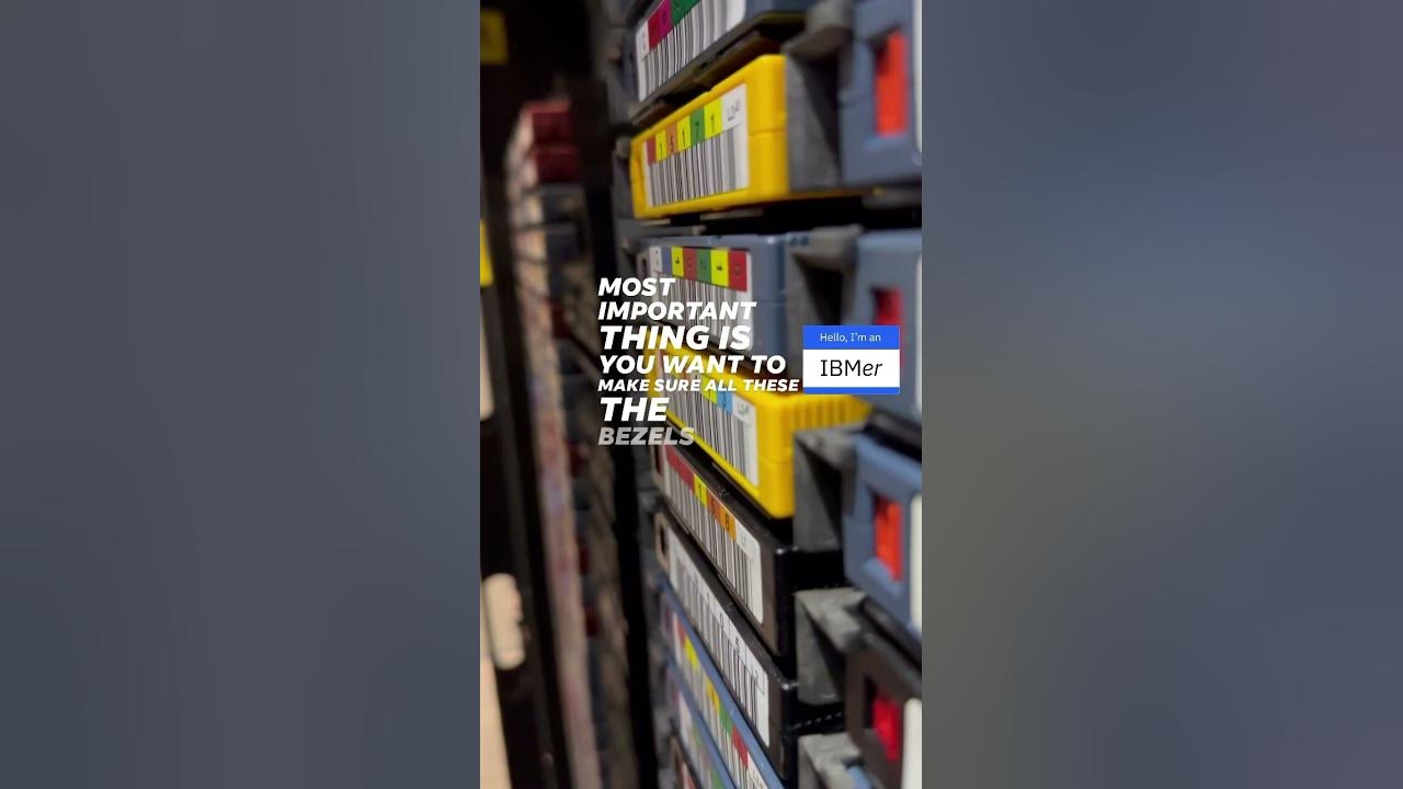 IBM TS3500 - YouTube