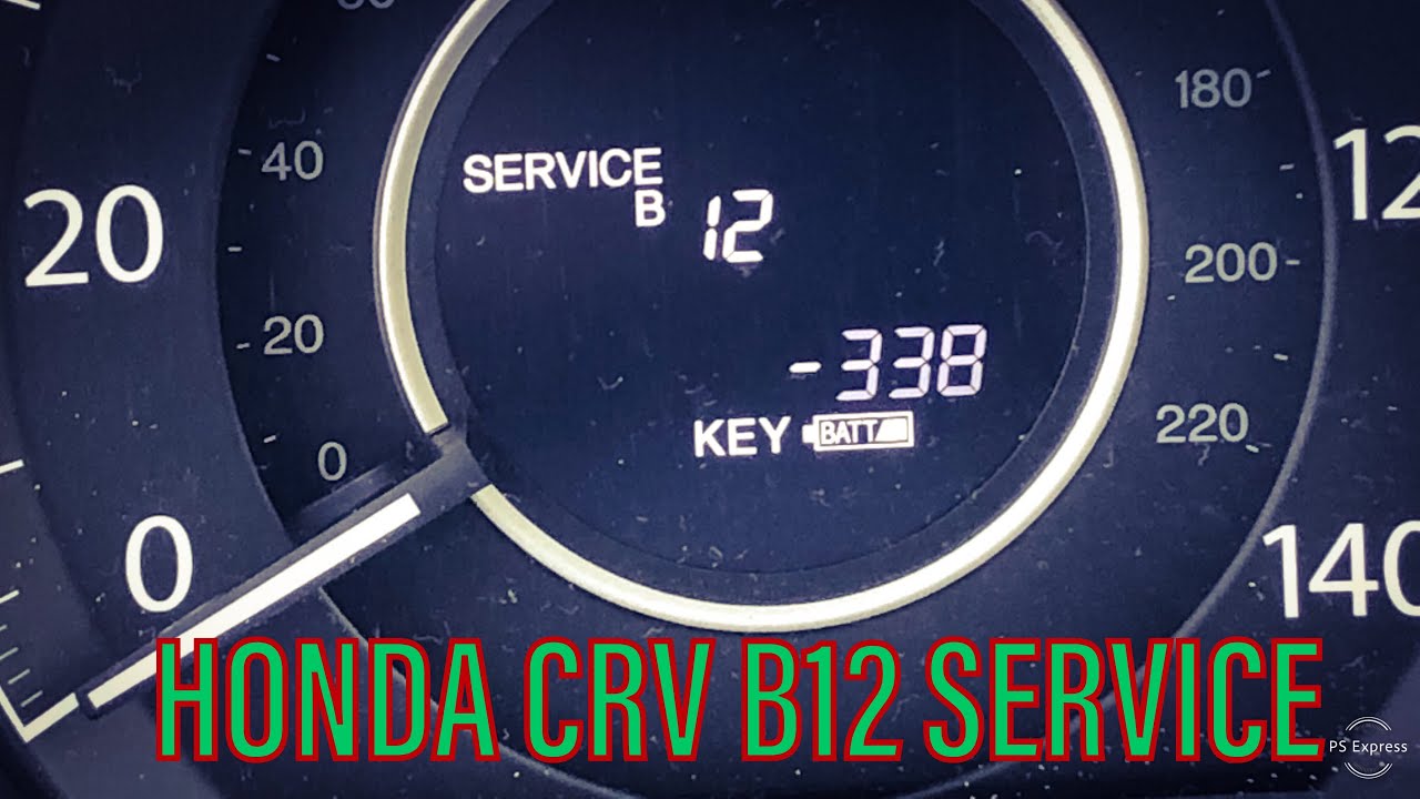 B12 Service Honda Crv