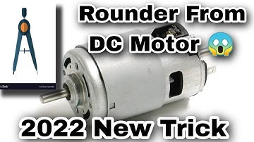 How to make circle drop robot drawing compass machine ll by dc moter