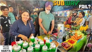 70/- Rs Delhi Street Food | Mr Singh ka अमीरों wala Wrap, Burrito, Veg Shawarma, Makhan Pasta