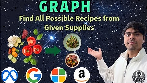 LeetCode 2115 | Find All Possible Recipes from Given Supplies | Python | AlgoYogi