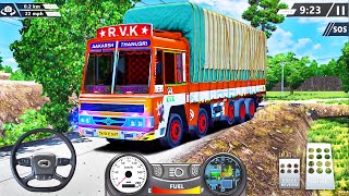 Mountain Heavy Cargo Truck Uphill Drive - Real Indian Offroad Truck Driving - Android GamePlay screenshot 4