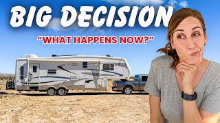 We Hope This isn't a BIG Mistake | What’s Next for This Work Camping RV Life Couple