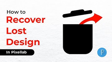 How to recover upto 10 lost design projects in Pixellab