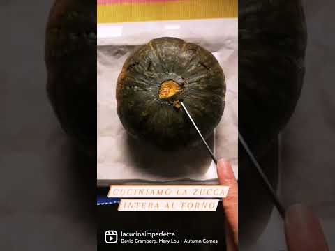 ZUCCA INTERA AL FORNO