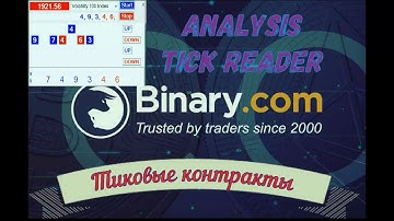Binary com Vol 100 стратегия 5 тик на платформе DTrader