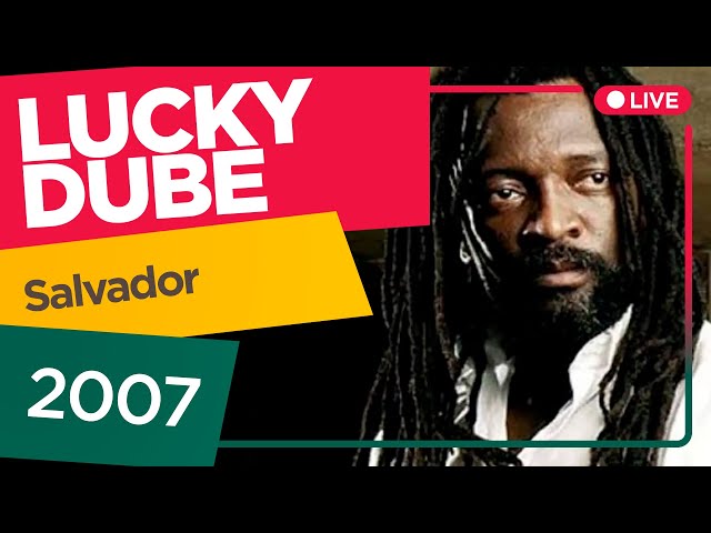 LUCKY DUBE - Live in Salvador, Brazil - Tributo a Bob Marley 2007 class=