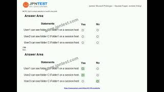 [2026-03] Jpntest Microsoft 認定 AZ-140 試験問題 (Q65-Q80)
