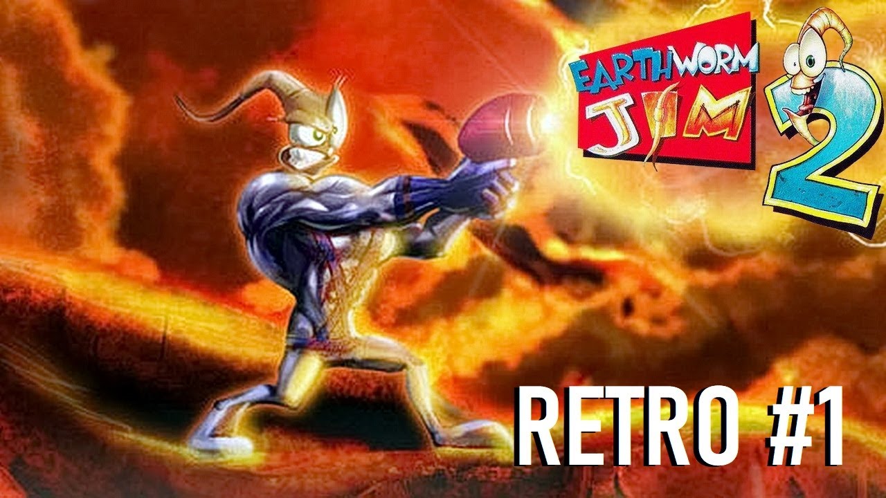 Earthworm Jim 2. Земляной Червяк Джим 2 на SEGA - YouTube