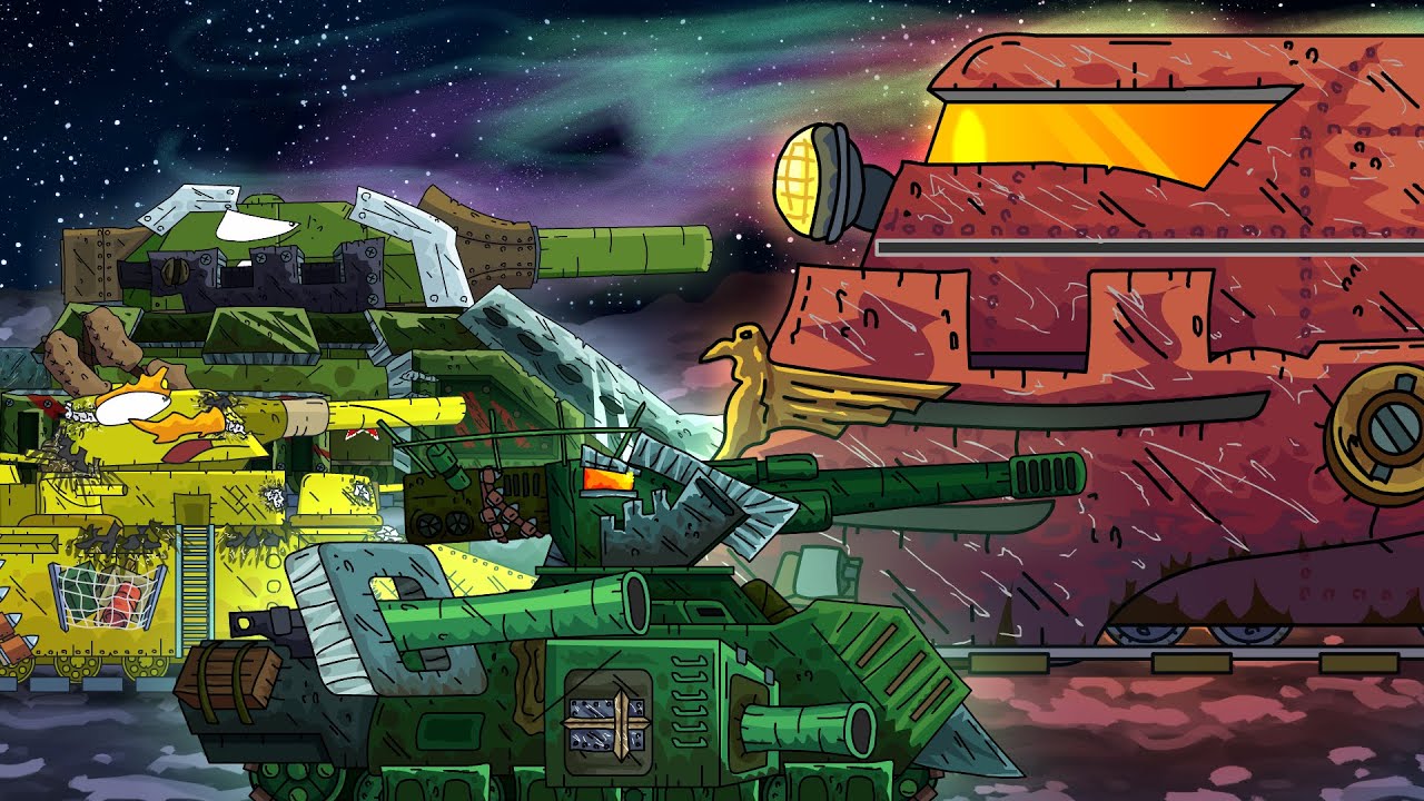 RATTE IS LEAVING OUR SQUAD! An Armored Train Is Coming - Cartoons about tanks
