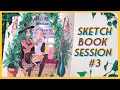 Rain & Witches | Sketchbook Session #3 🌿 Draw with me