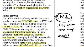 Encouraging global gaming hub Digital India, vision by pm Modi