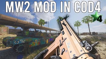 CALL OF DUTY 4 Multiplayer Gameplay in 2024! (MW2 Mod)