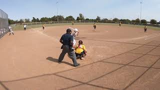 KK 2023 - Defensive stretch at 1B for the out vs TN Mojo 2023