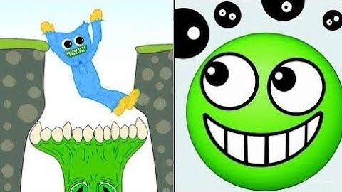 Huggy story Vs Hide Ball walkthrough ASMR Mobile Gameplay New update 🔥