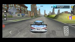 I play extreme car driving simulator with my sister