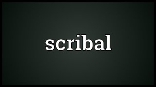 Scribal Meaning
