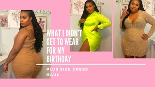 Plus size birthday clothing haul -