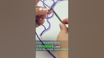 The FIRST step for every crochet project! #crochet #crochettutorial #crocheting #crochetpattern