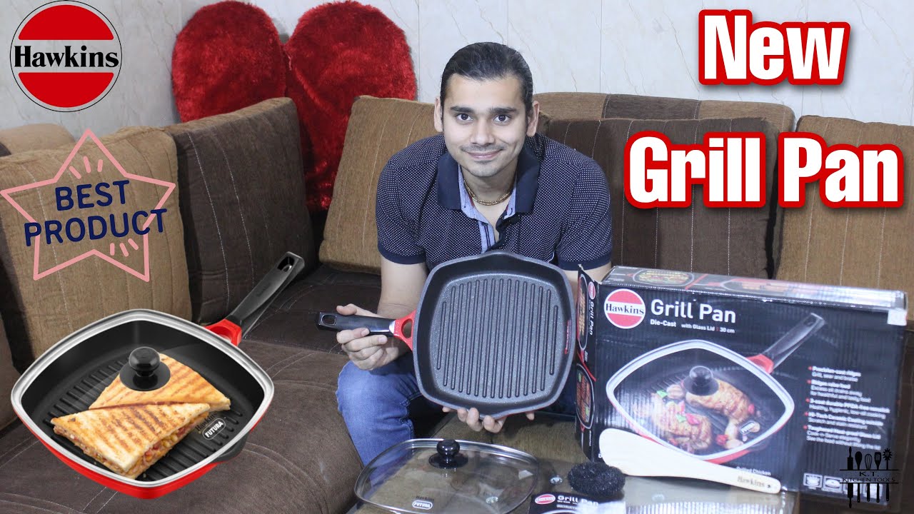 Hawkins Futura Grill Pan अभी तक का बेस्ट ग्रिल पैन Non Stick Die Cast