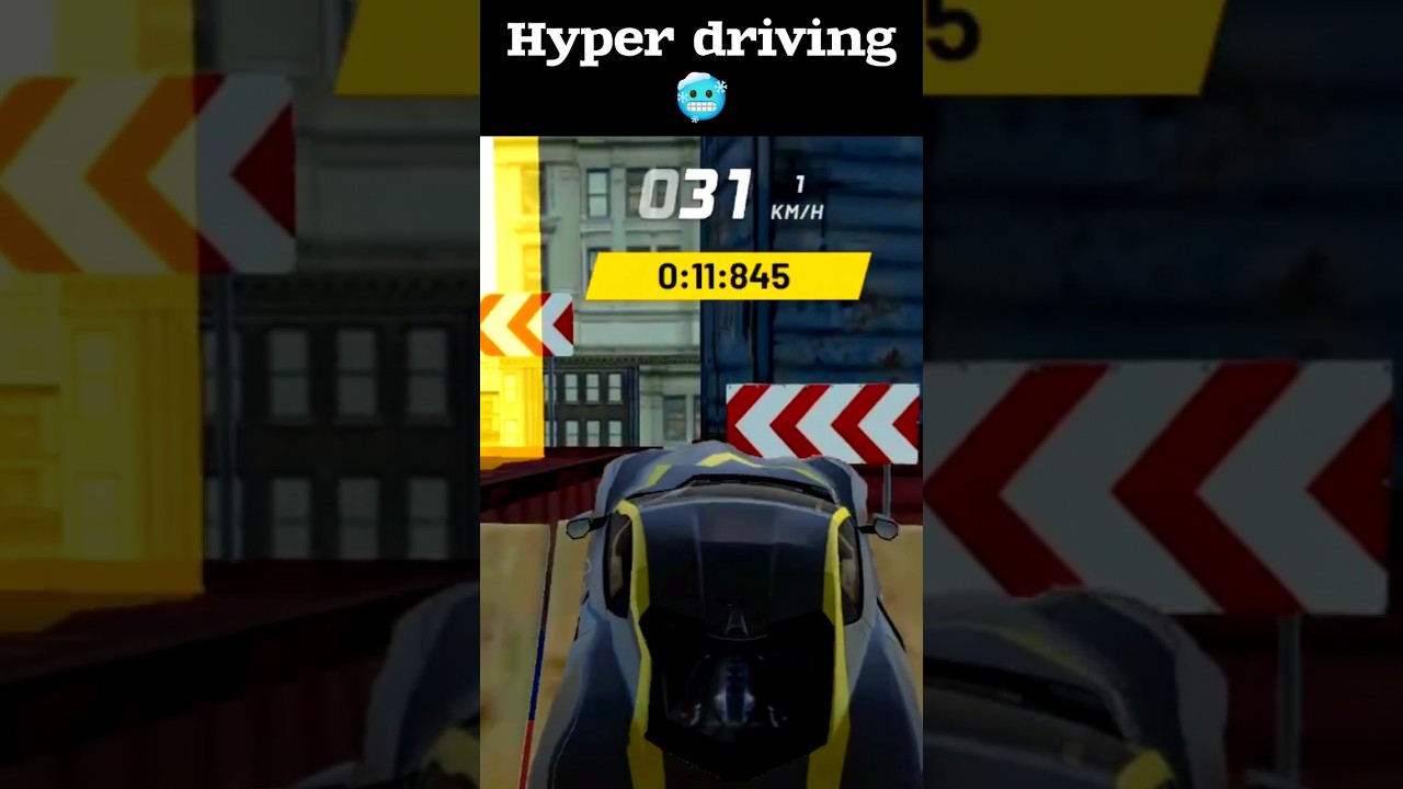 Hyper driving 🥶 with Lamborghini 🤯 stunt 