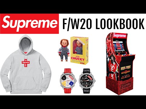 Supreme Fall/Winter 20 Lookbook - Best Items To Resell - Supreme Box Logo! Supreme Mortal Kombat