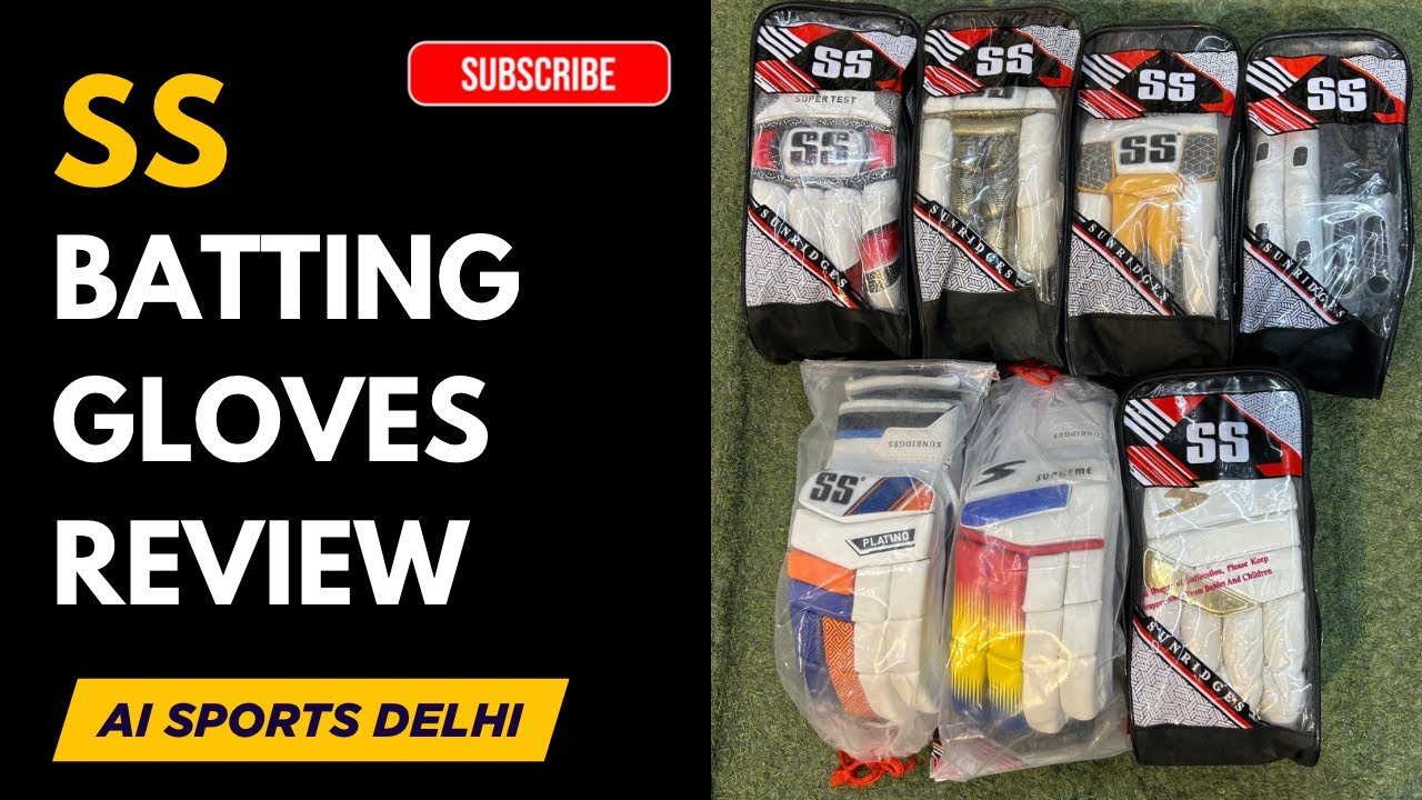 SS Batting Gloves Review | Ai Sports Delhi | +918287417792/9667010575 