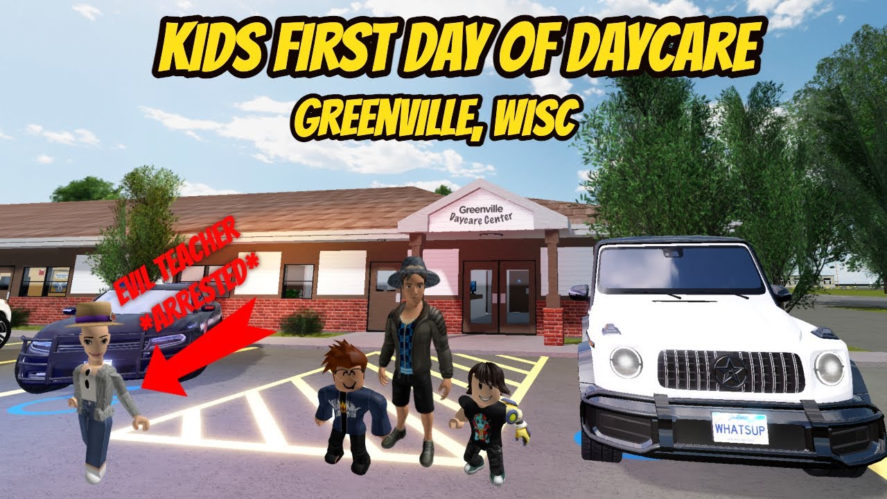 Greenville Wisc, Roblox l Kids Daycare Trip RP *GONE WRONG* - YouTube