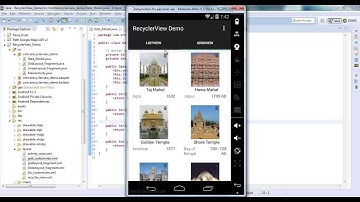 Android RecyclerView Demo