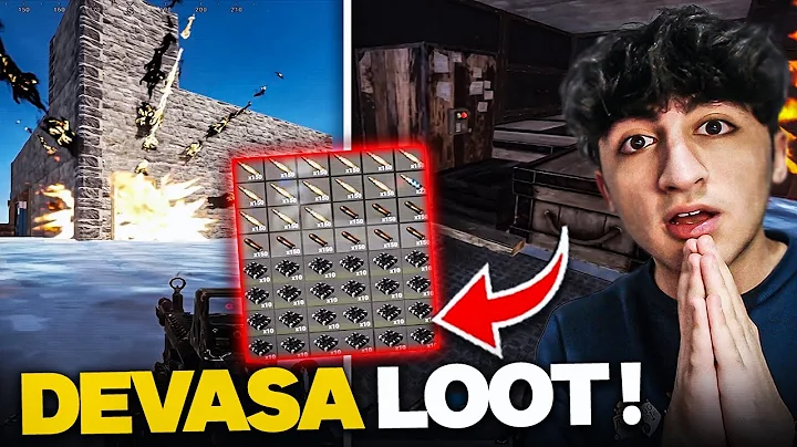 KOMUMUZUN KK EVNDEN DEVASA LOOT IKTI!   - RUST #3