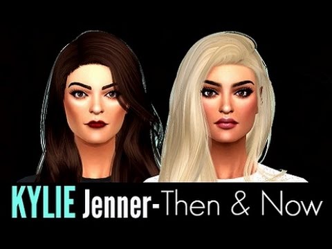 kylie jenner then now the sims 4 create a sim youtube