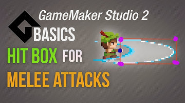 🔴 Melee hit box [Game Maker Studio 2 | Basics]