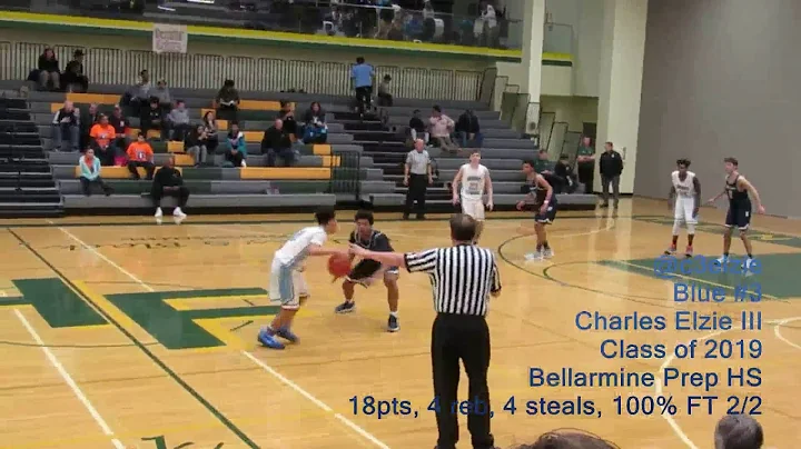 Charles Elzie III of Bellarmine Prep Class of 2019...